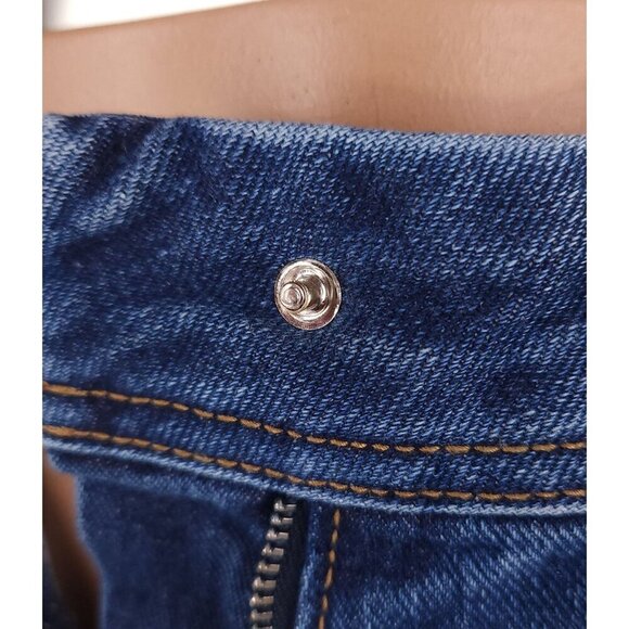 Low Classic Straight-Leg Jeans Size M Womens Indigo Blue $255 - Picture 5 of 16